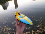 Катер скоростной на радиоуправлении Speed Boat желто-голубой — изображение 5