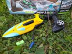 Катер скоростной на радиоуправлении Speed Boat желто-голубой — изображение 7