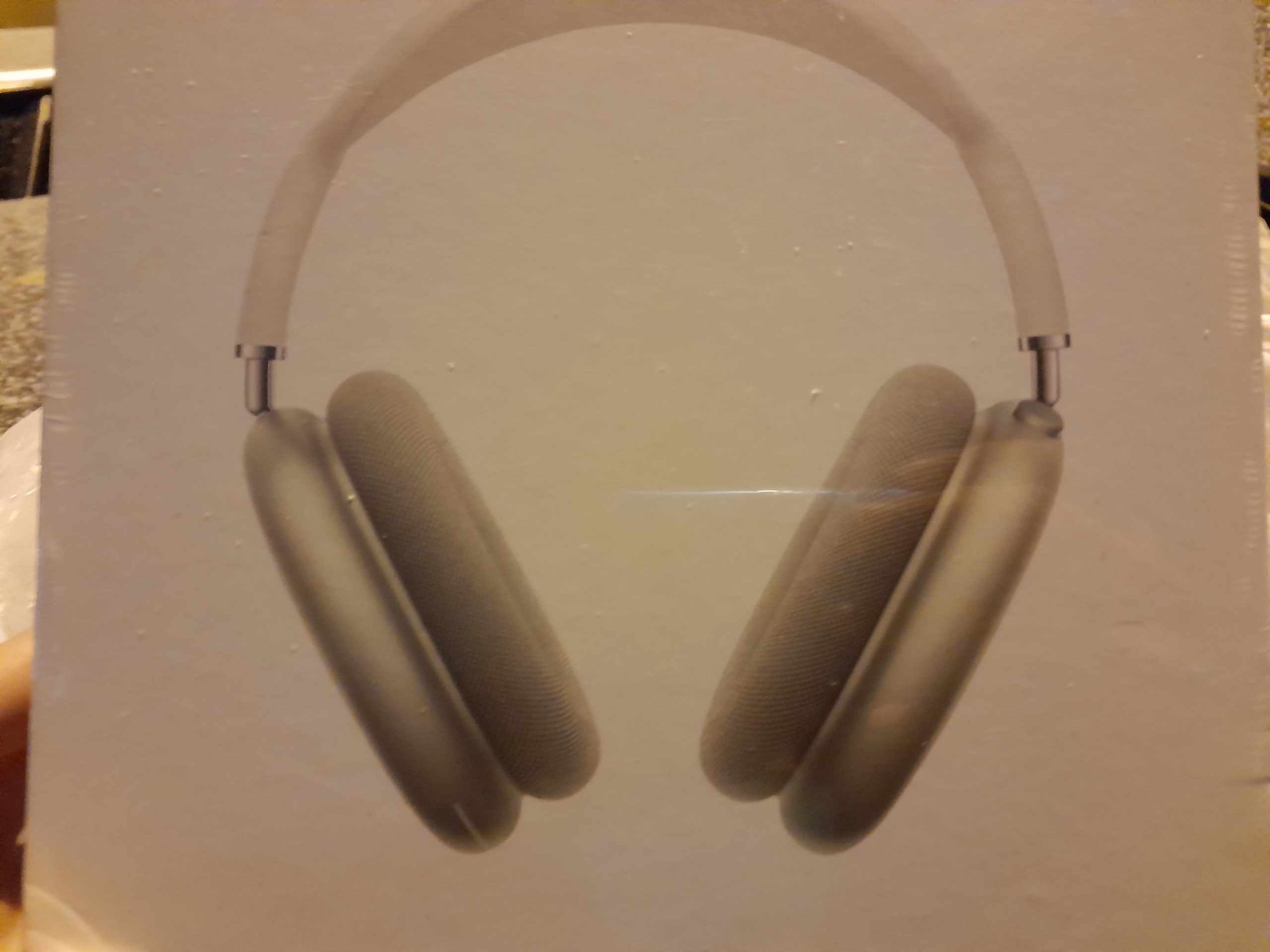 20231116_200133 Беспроводные наушники серебристого цвета Airpod Max Silver — изображение 1