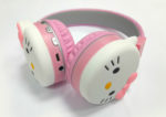 Милые беспроводные наушники Hello Kitty розовые — изображение 4