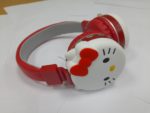 Милые беспроводные наушники Hello Kitty красные — изображение 2