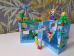 Конструктор Minecraft Ледяной замок с Драконом и светящимися элементами — изображение 2