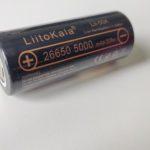 Аккумуляторная Li-Ion батарея LiitoKala 26650, Lii-50A, 3,7 В емкость 5000 mAh